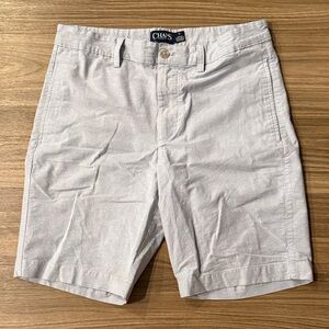 Chaps Men's Light blue Flat Front Shorts